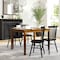 Flash Furniture Rectangle 36.25 in W, 47 in L, Rubberwood (Parawood) KER-T-217-BRN-47-GG - alternate 1